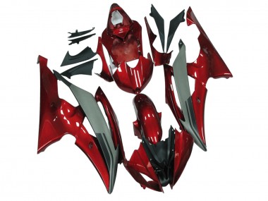 Buy 2008-2016 Red Grey Yamaha YZF R6 Motorcycle Fairings UK