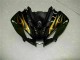 2008-2016 Glossy Black Gold Flame Yamaha YZF R6 Motorcycle Fairings UK