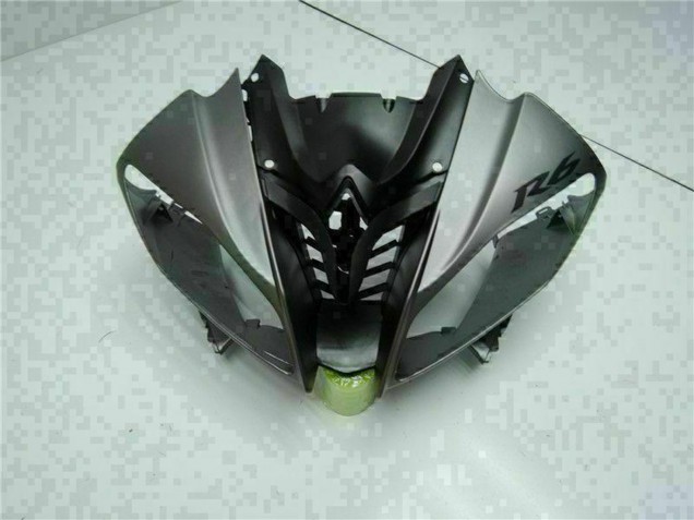 2008-2016 Grey Matte Black Yamaha YZF R6 Motorcycle Fairings UK