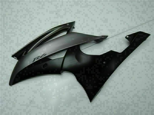 2008-2016 Grey Matte Black Yamaha YZF R6 Motorcycle Fairings UK