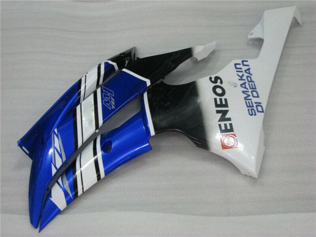 2008-2016 White Blue Black ENEOS Semakin Didepan Yamaha YZF R6 Motorcycle Fairings UK