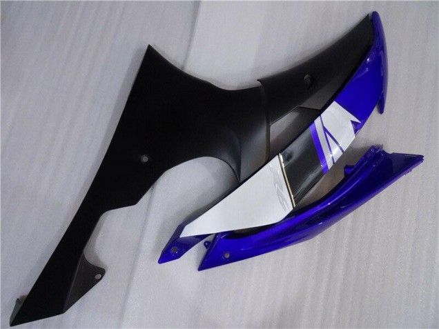 2008-2016 White Blue Matte Black Yamaha YZF R6 Motorcycle Fairings UK
