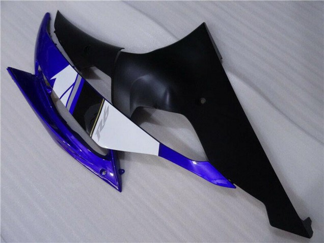 2008-2016 White Blue Matte Black Yamaha YZF R6 Motorcycle Fairings UK
