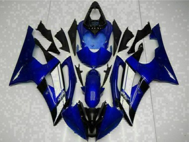 Buy 2008-2016 Blue White Yamaha YZF R6 Motorcycle Fairings UK