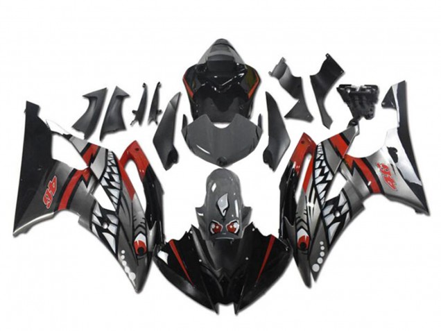 2008-2016 Red Silver Grey Shark Yamaha YZF R6 Motorcycle Fairings UK