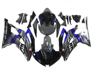 Buy 2008-2016 Blue Silver Grey Shark Yamaha YZF R6 Motorcycle Fairings UK