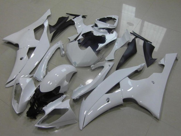 2008-2016 Glossy White Yamaha YZF R6 Motorcycle Fairing UK