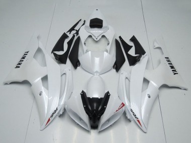 Buy 2008-2016 Glossy White Yamaha YZF R6 Motorcycle Fairings UK