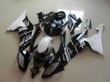 Buy 2008-2016 White Glossy Black Yamaha YZF R6 Motorcycle Fairing UK