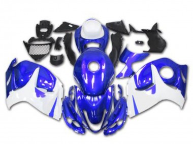 Buy 2008-2020 Blue White Suzuki GSXR 1300 Hayabusa Motorcycle Fairings UK