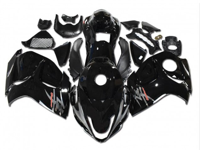 2008-2020 Glossy Black Grey Suzuki GSXR 1300 Hayabusa Motorcycle Fairings UK