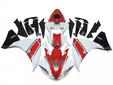 Buy 2009-2011 White Red Black Yamaha YZF R1 Motorcycle Fairings UK