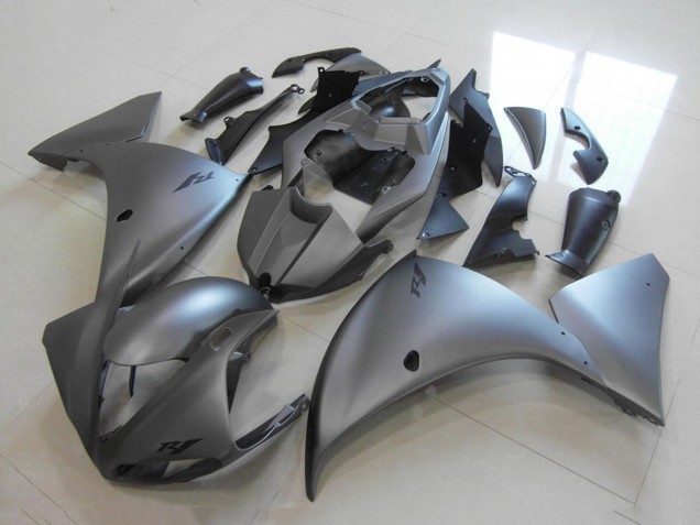 2009-2011 Matte Grey Yamaha YZF R1 Motorcycle Fairings UK