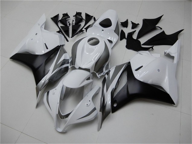 2009-2012 White Grey Matte Black Honda CBR600RR Motorcycle Fairing UK