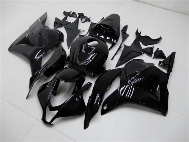 2009-2012 Glossy Black Honda CBR600RR Motorcycle Fairing Kits UK