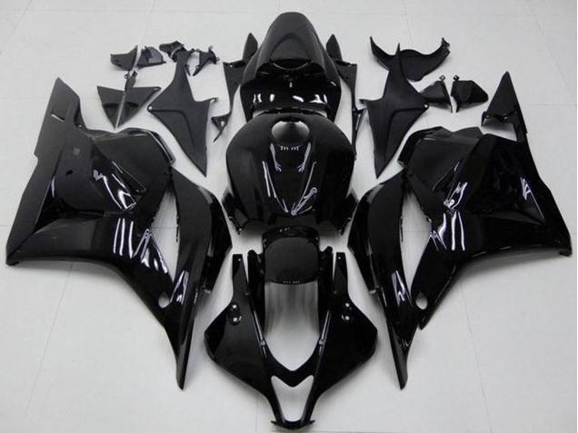 2009-2012 Glossy Black Honda CBR600RR Motorcycle Fairing Kits UK