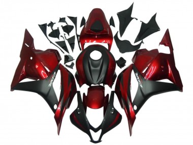 Buy 2009-2012 Red Matte Black Honda CBR600RR Motorcycle Fairings UK