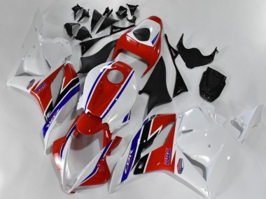 Buy 2009-2012 White Red Blue Honda CBR600RR Motorcycle Fairing Kits UK