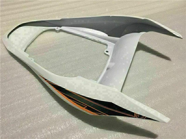 2009-2012 White Orange Glossy Black Honda CBR600RR Motorcycle Fairings UK