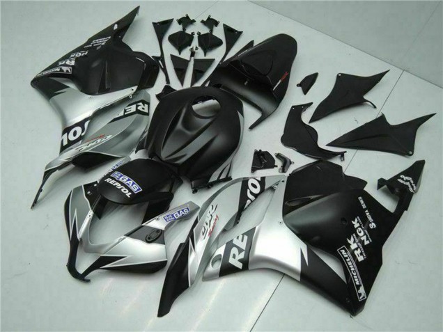 2009-2012 Silver Matte Black Repsol Honda CBR600RR Motorcycle Fairings UK