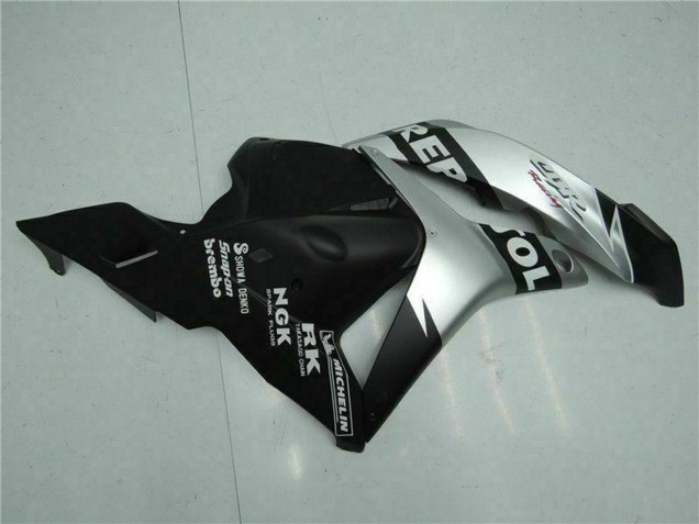 2009-2012 Silver Matte Black Repsol Honda CBR600RR Motorcycle Fairings UK