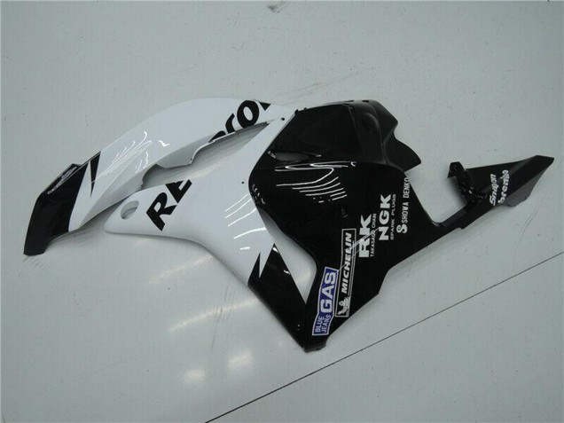 2009-2012 White Glossy Black Repsol Honda CBR600RR Motorcycle Fairing UK