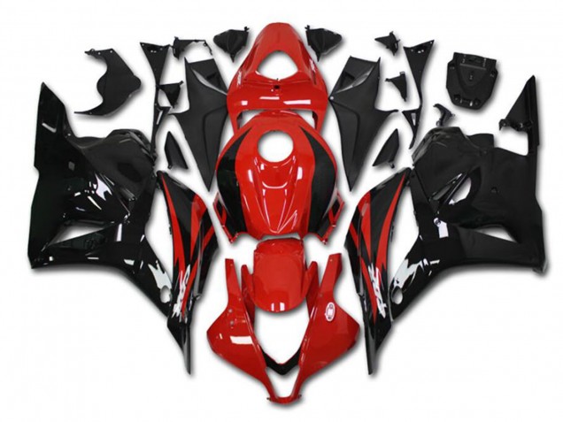 2009-2012 Red Glossy Black Honda CBR600RR Motorcycle Fairing Kits UK