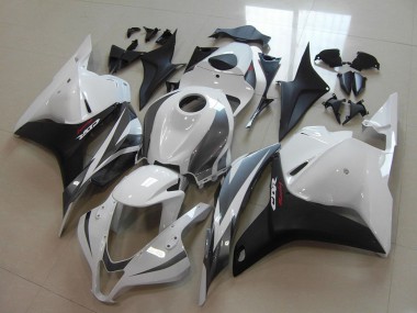 Buy 2009-2012 White Grey Matte Black Honda CBR600RR Motorcycle Fairings UK
