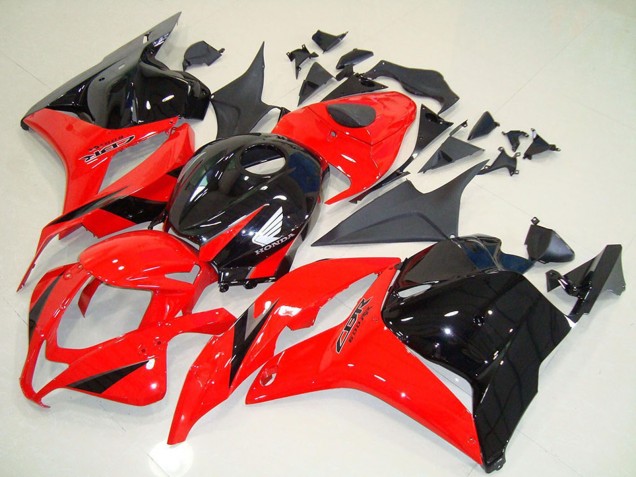 2009-2012 Red Glossy Black Honda CBR600RR Motorcycle Fairing UK
