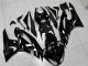 2009-2012 Glossy Black White Ninja Kawasaki ZX6R Motorcycle Fairings UK