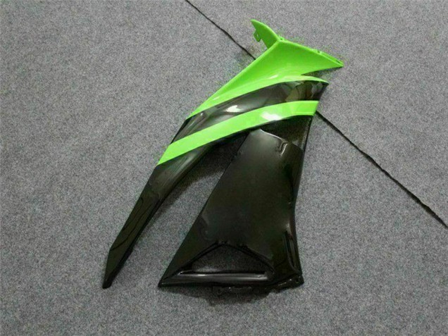 2009-2012 Green Glossy Black Elf Touch4 Bridgestone Kawasaki ZX6R Motorcycle Fairings UK