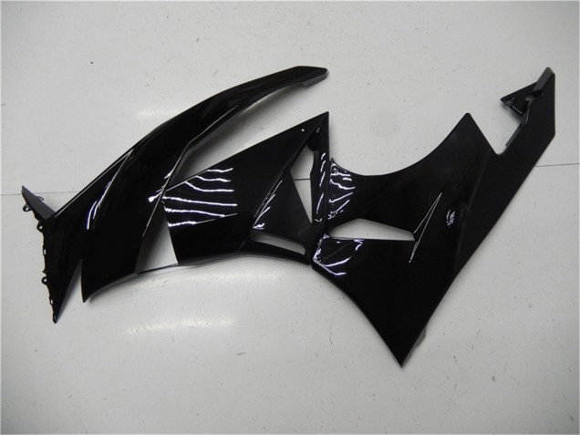 2009-2012 Glossy Black Kawasaki ZX6R Motorcycle Fairings UK