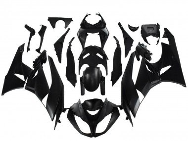 Buy 2009-2012 Matte Black Kawasaki ZX6R Motorcycle Fairings UK