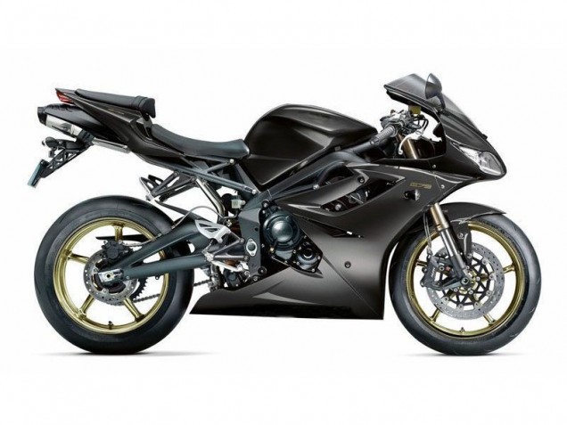 2009-2012 Matte Black Triumph Daytona 675 Triple Motorcycle Fairings UK
