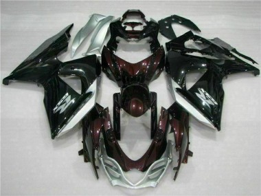 Buy 2009-2016 Glossy Black Silver White Suzuki GSXR 1000 Motorcycle Fairings UK