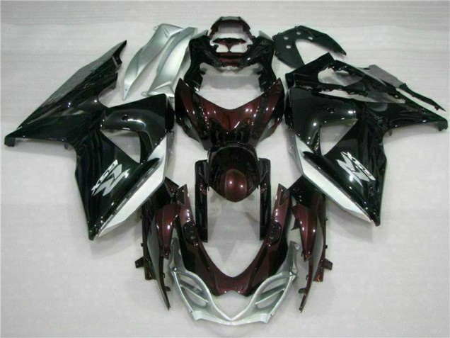 2009-2016 Glossy Black Silver White Suzuki GSXR 1000 Motorcycle Fairings UK