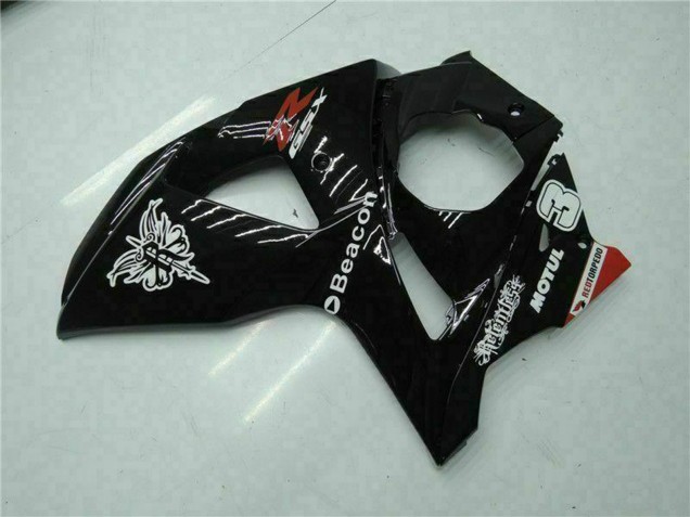 2009-2016 Glossy Black Red Beacon Motul Suzuki GSXR 1000 Motorcycle Fairings UK
