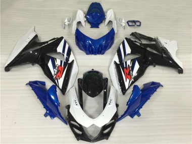 Buy 2009-2016 White Blue Black Suzuki GSXR 1000 Full Motorcycle Fairing Kits UK