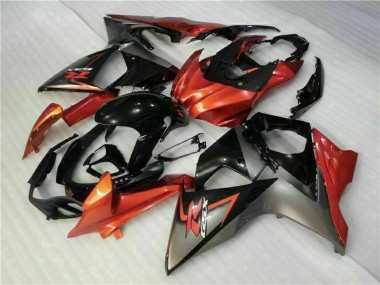 Buy 2009-2016 Orange Glossy Black Suzuki GSXR 1000 Motorcycle Fairings UK