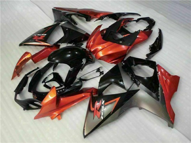 2009-2016 Orange Glossy Black Suzuki GSXR 1000 Motorcycle Fairings UK