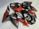 2009-2016 Orange Glossy Black Suzuki GSXR 1000 Motorcycle Fairings UK