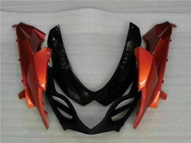 2009-2016 Orange Glossy Black Suzuki GSXR 1000 Motorcycle Fairings UK