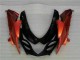 2009-2016 Orange Glossy Black Suzuki GSXR 1000 Motorcycle Fairings UK