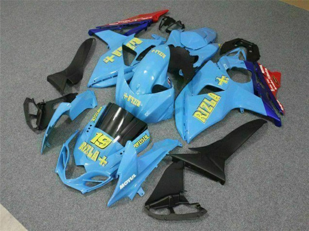 2009-2016 Blue Yellow Rizla 19 Red Suzuki GSXR 1000 Motorcycle Fairings UK