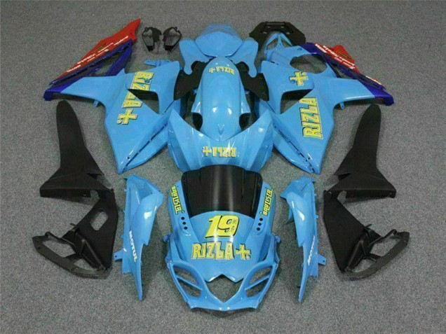 2009-2016 Blue Yellow Rizla 19 Red Suzuki GSXR 1000 Motorcycle Fairings UK