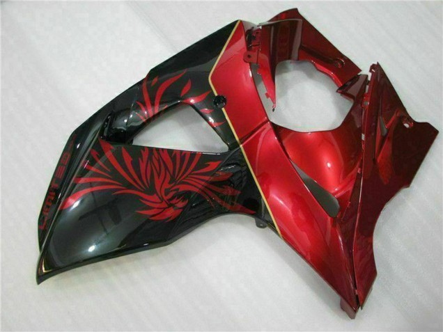 2009-2016 Red Glossy Black Suzuki GSXR 1000 Motorcycle Fairings UK
