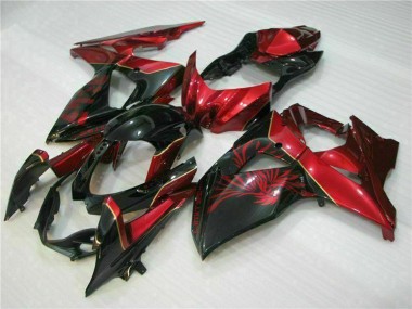 Buy 2009-2016 Red Glossy Black Suzuki GSXR 1000 Motorcycle Fairings UK