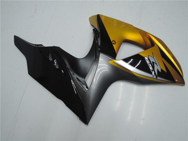 2009-2016 Gold Matte Black Suzuki GSXR 1000 Motorcycle Fairings UK