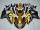 2009-2016 Gold Matte Black Suzuki GSXR 1000 Motorcycle Fairings UK
