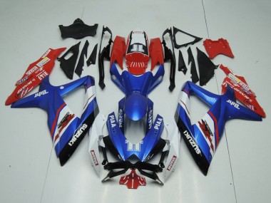 Buy 2009-2016 Blue Red White Piaa Motul Suzuki GSXR 1000 Motorcycle Fairings UK